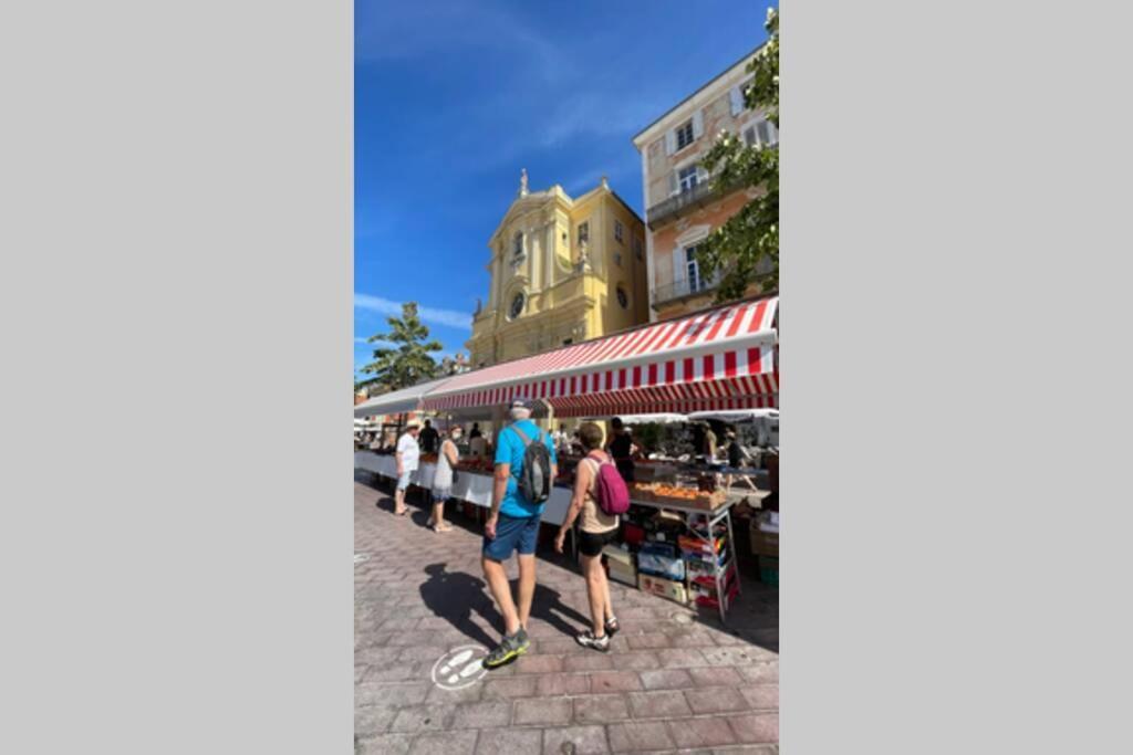 Spacious 3 Bedroom Flat Nice Center - Magnificent View-Parking المظهر الخارجي الصورة