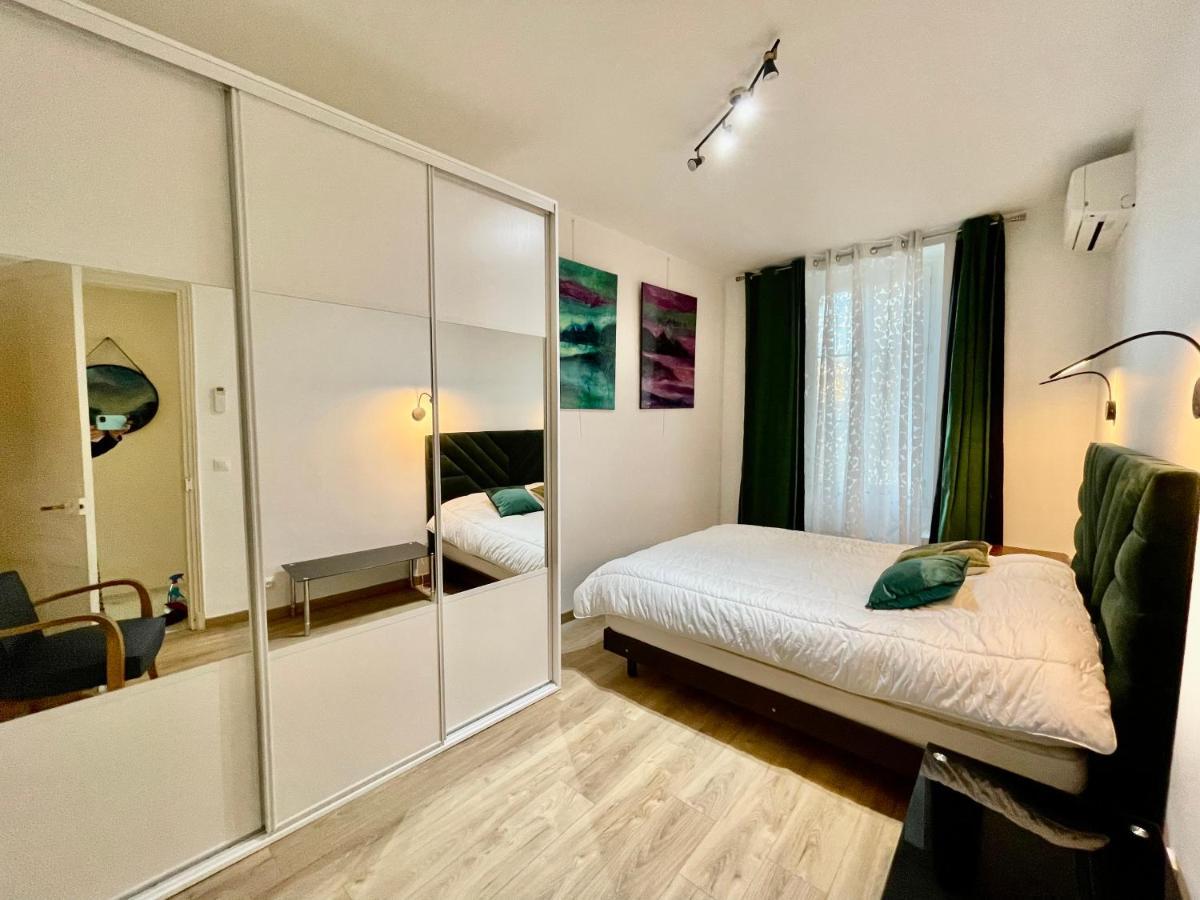 Spacious 3 Bedroom Flat Nice Center - Magnificent View-Parking المظهر الخارجي الصورة