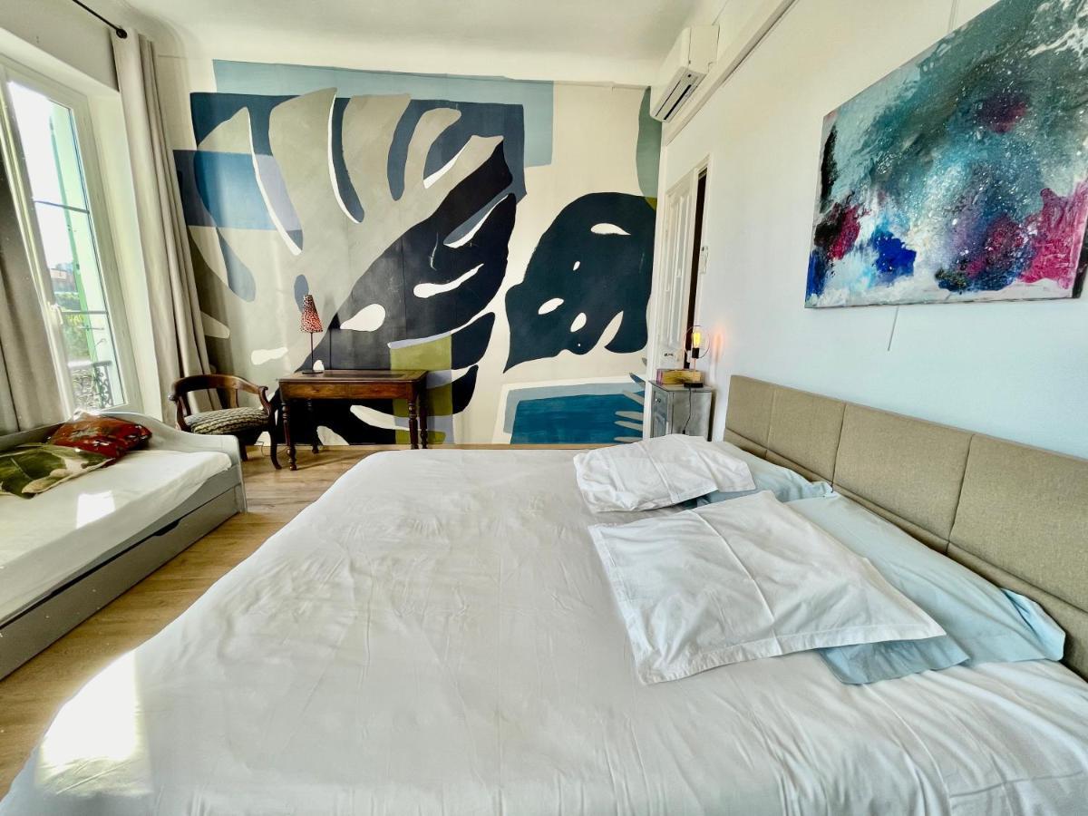Spacious 3 Bedroom Flat Nice Center - Magnificent View-Parking المظهر الخارجي الصورة
